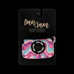 Clearance Dan and Sam Dan & Sam - Poop Bag Dispenser (Disco Party)