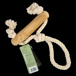 New Dan and Sam Dan & Sam - Trapeze Coffee Wood Rope Toy