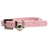 New Dan and Sam Dan & Sam - Vegan Leather Cat Collar (Blush)