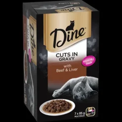 Online Dine - Beef & Liver Cat Wet Food (85g x 7pk)