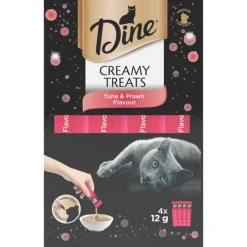 Best Dine - Creamy Treats Tuna and Prawn (12g x 4pk)
