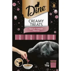 New Dine - Creamy Treats Tuna and Salmon (12g x 4pk)