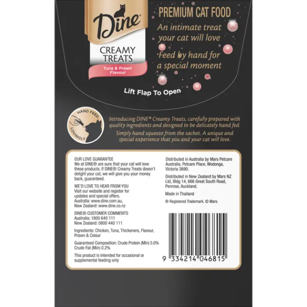 Best Dine - Creamy Treats Tuna and Prawn (12g x 4pk)