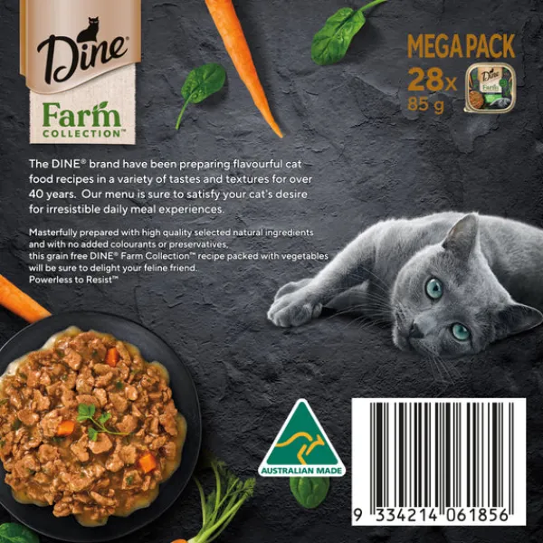 Fashion Dine - Farmers Collection Chicken with Carrot & Spinach Cat Wet Food (85g x 28pk)