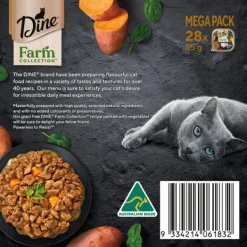Sale Dine - Farmers Collection Salmon with Sweet Potato & Spinach Cat Wet Food (85g x 28pk)