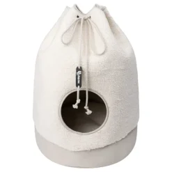 Clearance Natures Best District 70 - CASA Teddy Cat House (Cream)