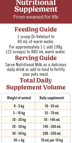 Sale Di-Vetelact - Nutritional Milk (850g)