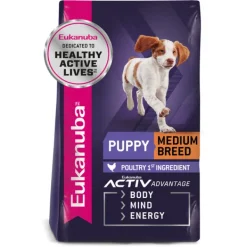Fashion Eukanuba - Dry Eukanuba - Medium Breed Puppy Dry Food (15kg)