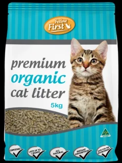 Outlet Feline First - Organic Cat Litter 5kg