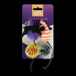 Online Feline First - Scary Ball and Mouse (4pk)