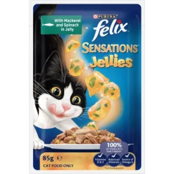 Online Nestle Wet FELIX - Adult Sensations® Jellies Fish Selection Wet Cat Food (85g x 12pk)