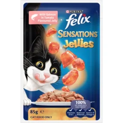 Online Nestle Wet FELIX - Adult Sensations® Jellies Fish Selection Wet Cat Food (85g x 12pk)