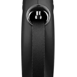 Best Natures Best Flexi - New Classic Retractable Tape Lead for Medium Dog Black (5m)