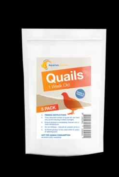 Hot Frozen Foods Frozen Quail 1 Week (5pk)