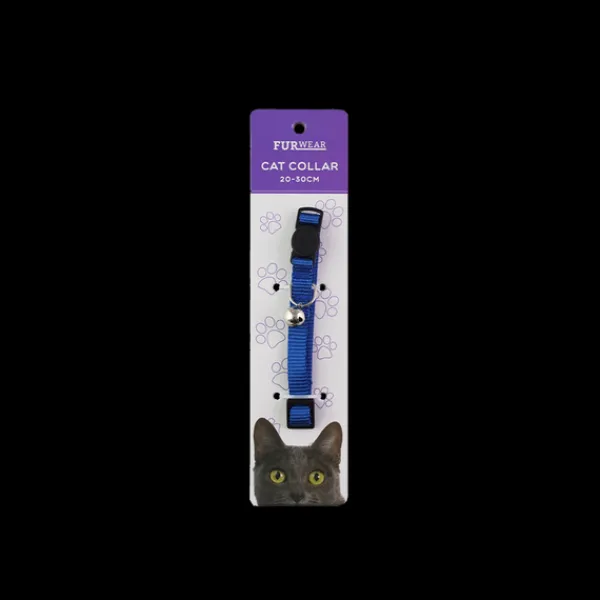 Clearance Furwear - Basic Cat Collar (Blue)
