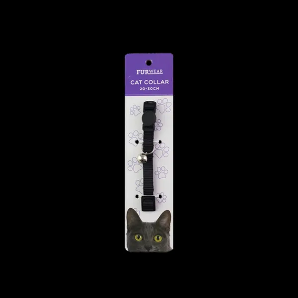 Clearance Furwear - Basic Cat Collar (Black)