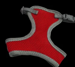 Fashion Furwear - Basic Cat Harness & Lead (Red)