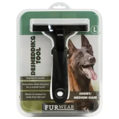 Best Furwear - DeShedding Tool for Large Dogs (Short/Medium Hair)
