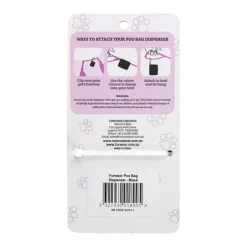 Sale Furwear - Poo Bag Dispenser (Black)