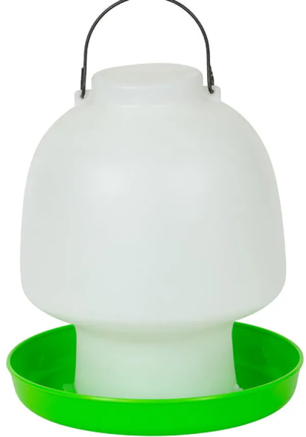 Best Showmaster Green and White Waterer (6.5Ltr)