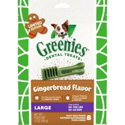 Fashion Greenies - Gingerbread Large Dog Treat (340g)