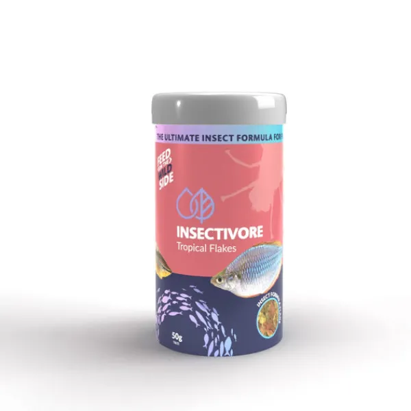 Outlet Pet Pacific Misc. Insectivore - Tropical Flake Food (50g)