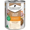 Sale Ivory Coat - Wet Ivory Coat - Grain Free Adult Wet Dog Food Chicken Stew (400g)