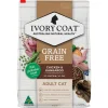 Best Ivory Coat - Dry Ivory Coat - Grain Free Indoor Adult Dry Cat Food Chicken & Kangaroo (4kg)