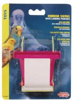 Fashion Pet Pacific Misc. Living World - Bird Swing Mirror
