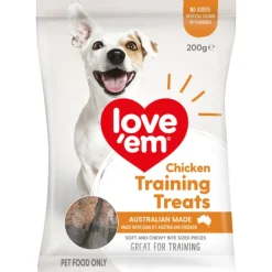 Sale Love em - Chicken Training Treats Dog Treat (200g)