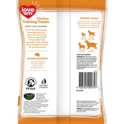 Sale Love em - Chicken Training Treats Dog Treat (200g)