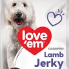 New Love em - Lamb Jerky with Rosemary Flavour Grain Free Dog Treat (200g)