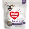 Fashion Love em - Lamb Liver Air Dried Dog Treat (200g)