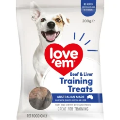 Clearance Love em - Liver Training Treats Dog Treat (200g)