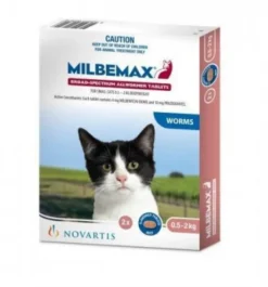 Hot Elanco Other Milbemax - Wormer (for Cats under 2kg) (2pk)