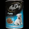 New My Dog - Adult Puppy Chicken Mince, Rice & Carrots Dog Wet Food (400g)