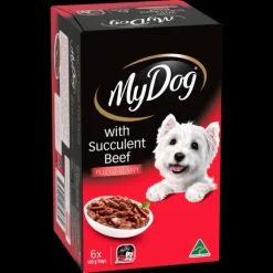Fashion My Dog - Adult Succulent Beef Fillets in Gravy Dog Wet Food (6pk x 100g)