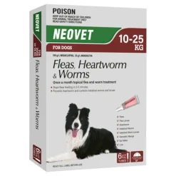 Clearance Neove Pharma NEOVET - Dogs 10-25kg (6pk)