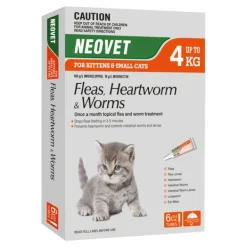 Clearance Neove Pharma NEOVET - Kittens & Small Cats Up to 4kg (6pk)