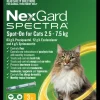 Discount Boehringer Ingelheim NexGard Spectra - Spot-on for Cats (2.5-7.5kg) (6pk)
