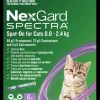 Hot Boehringer Ingelheim NexGard Spectra - Spot-on for Cats (0.8-2.4kg) (6pk)
