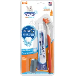 New Nylabone - Advanced Oral Care Dental Kit for Cats