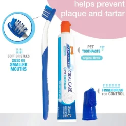 New Nylabone - Advanced Oral Care Dental Kit for Puppies