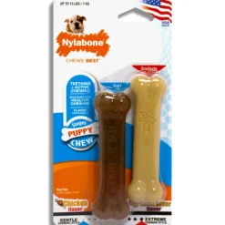 Outlet Nylabone - Puppy Variety Twin Pack (Up to 7kg)