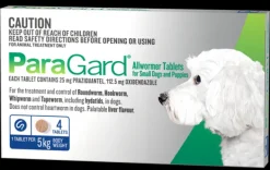 New Boehringer Ingelheim ParaGard - All Wormer (Small up to 5kg) (4pk)