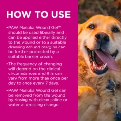 Clearance Blackmores PAW - Manuka Wound Gel for Dogs, Cats and Horses (25g)