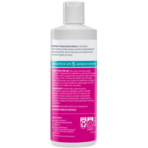 Best Blackmores PAW - NutriDerm Replenishing Conditioner for Dogs and Cats (500ml)