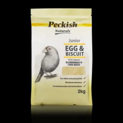 New Peckish - Junior Egg & Biscuit with Blueberry & Chia Seeds (2kg)