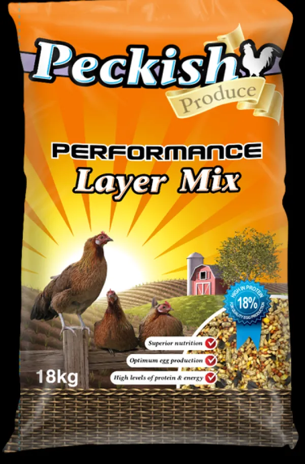 Clearance Peckish - Performance Layer Mix (18kg)