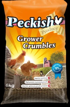 New Peckish - Poultry Grower Crumbles (6kg)